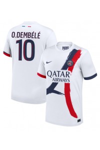 Fotbalové Dres Paris Saint-Germain Ousmane Dembele #10 Venkovní Oblečení 2024-25 Krátký Rukáv